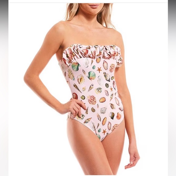 NWT ANTONIO MELANI x Jennifer Sumko Family Matching Shells Print Swimsuit - Picture 5 of 10